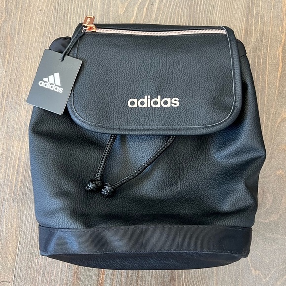 ADIDAS black drawstring backpack - Picture 2 of 5